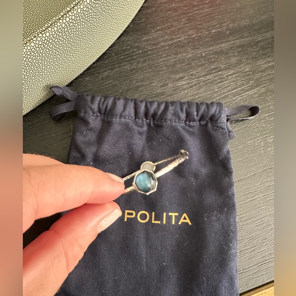 Ippolita 5 stone bracelet in sterling silver